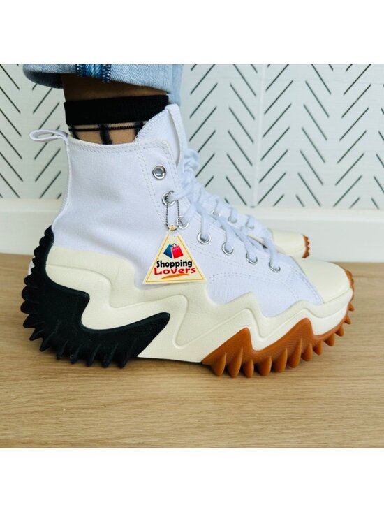 ⭐Rare Converse Run Star Motion CX Platform Sz 7 Men Shoes White Sneaker 171546C⭐ - Picture 3 of 12